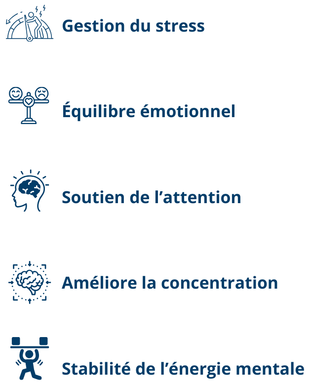 Les effets du complexe HX4 Serenity